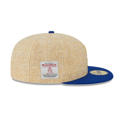 This is a Seattle Mariners Harris Tweed Beige 59FIFTY Fitted Cap 7