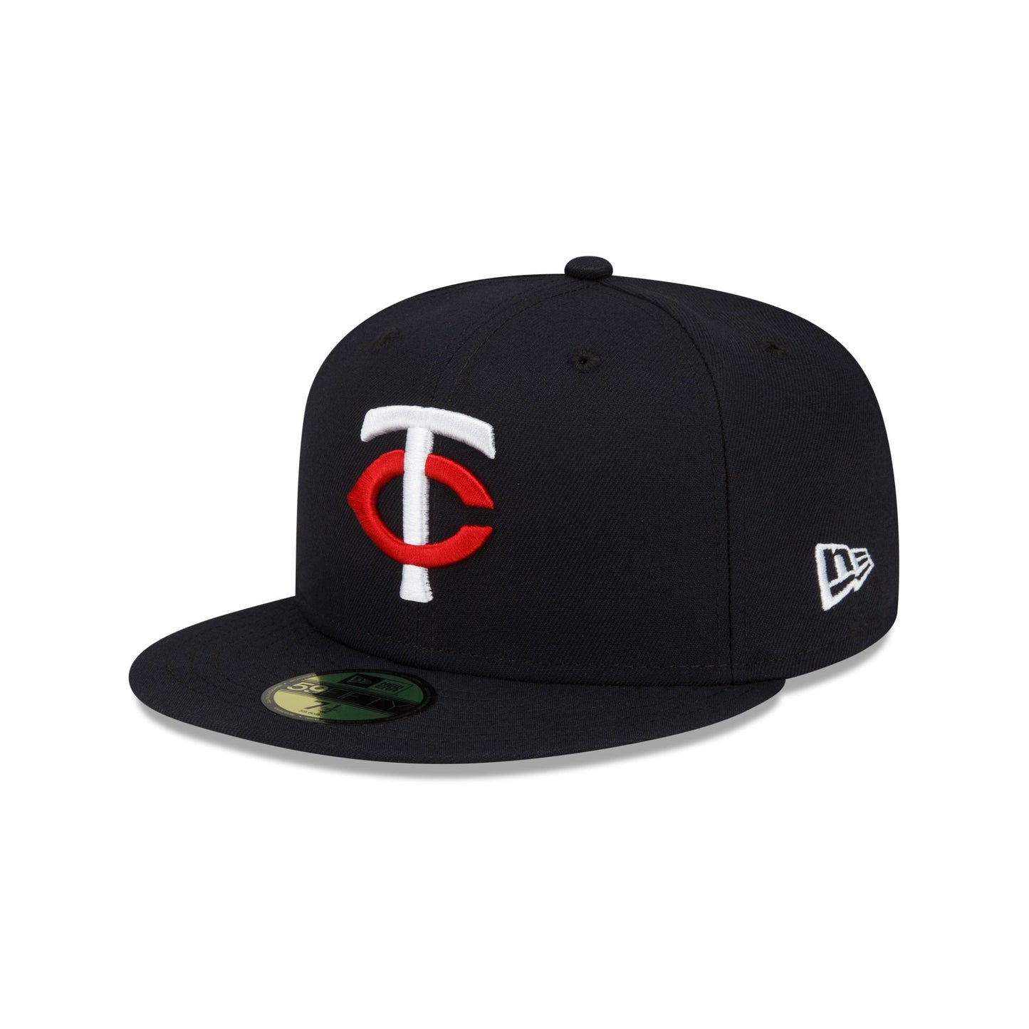 This is a Minnesota Twins MLB Authentic On Field Navy 59FIFTY Fitted Cap 7