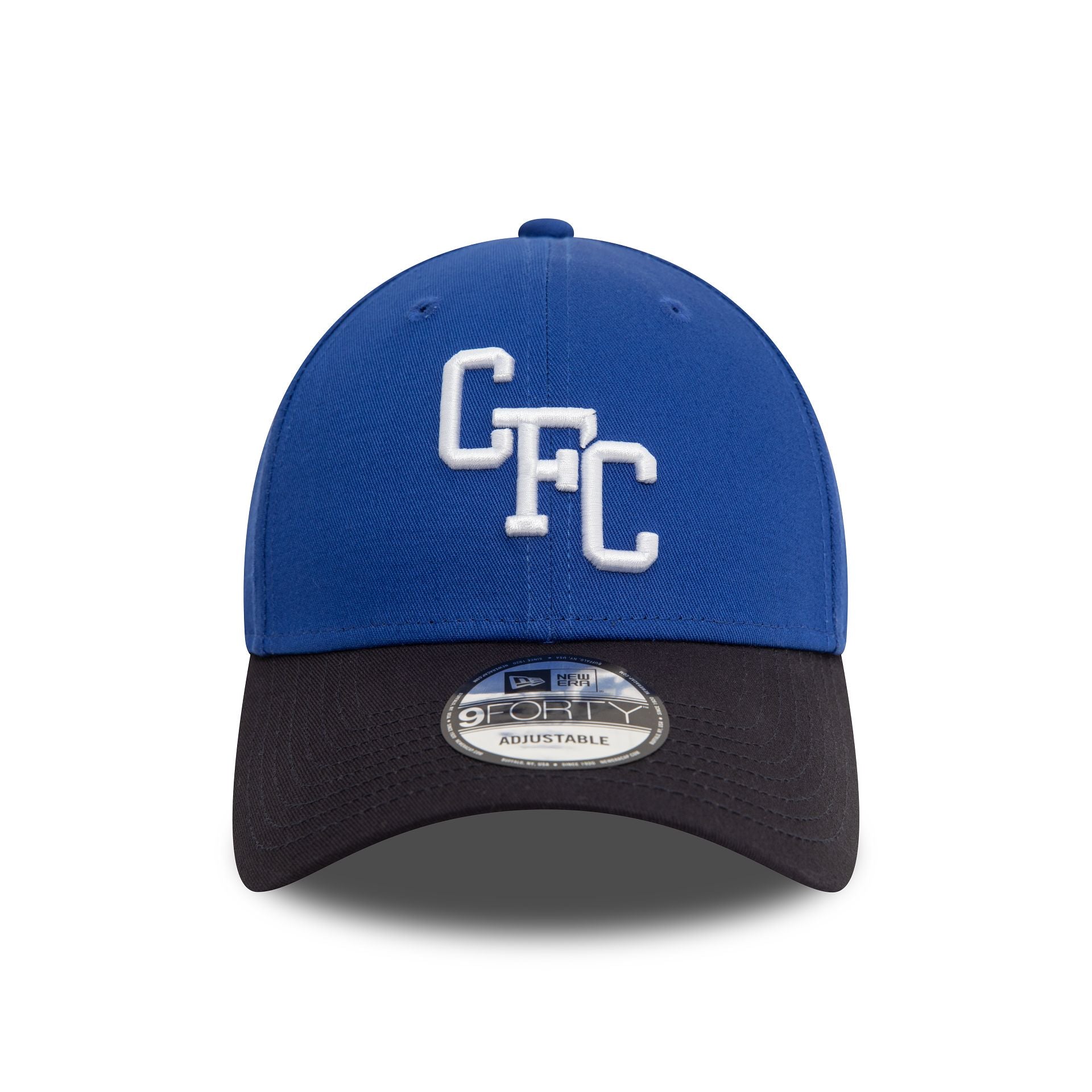 This is a Chelsea FC Collegiate Wordmark Blue 9FORTY Adjustable Cap 2