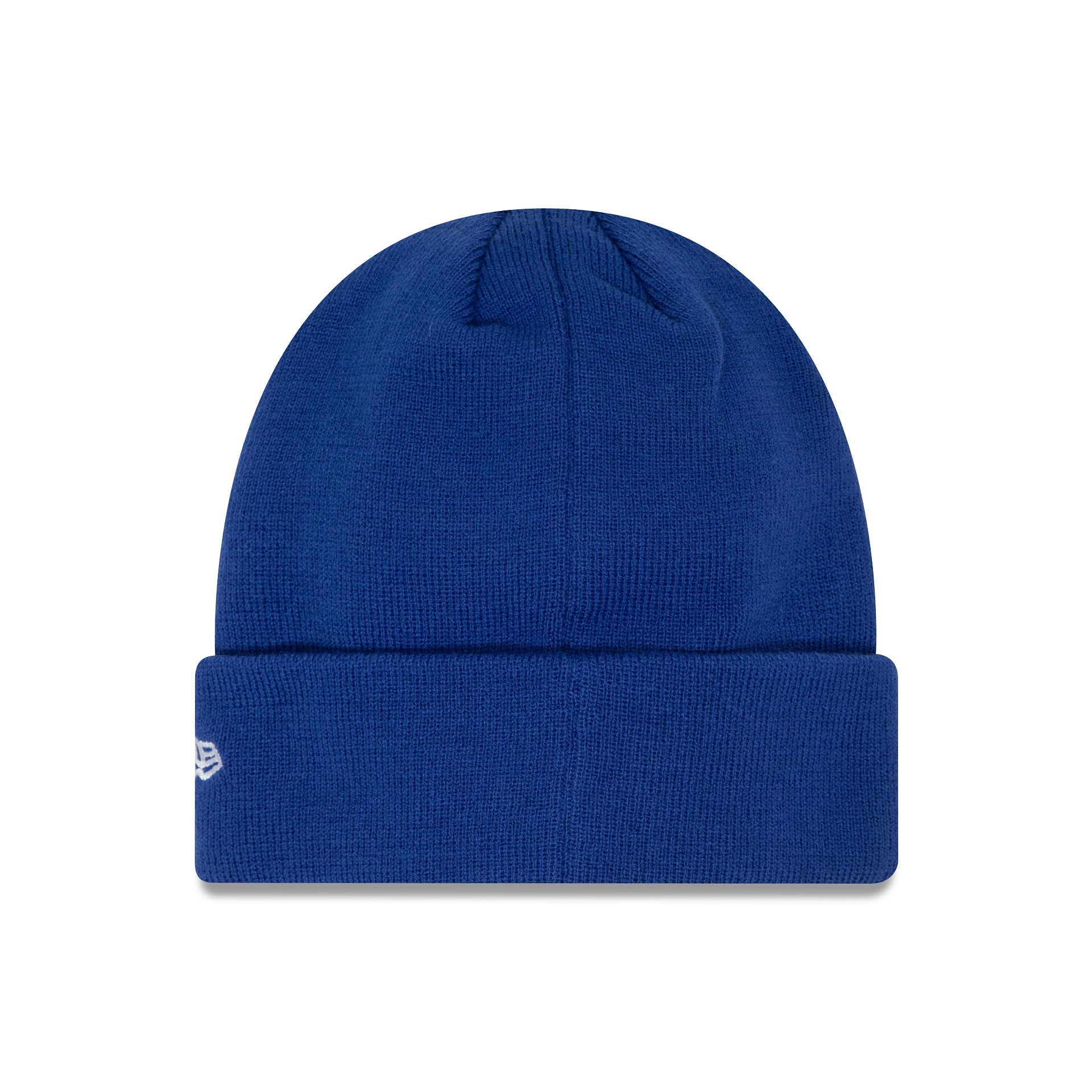 This is a Chelsea FC Collegiate Wordmark Blue Cuff Knit Beanie Hat 2