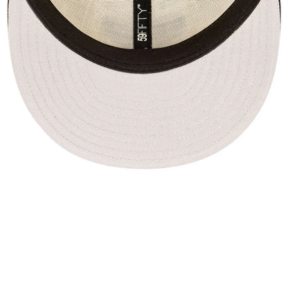 This is a Las Vegas Raiders Pack Chrome White 59FIFTY Fitted Cap 2