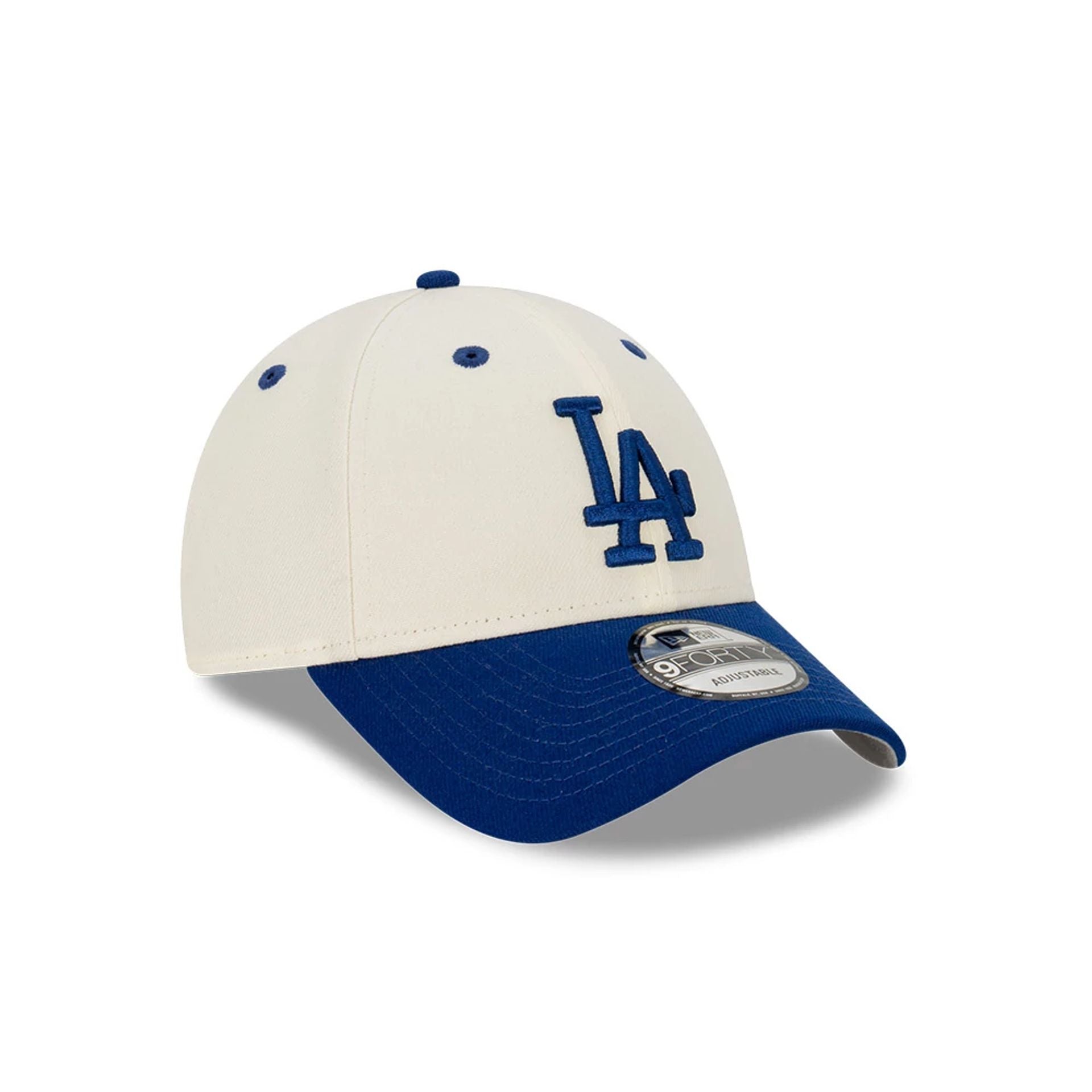 This is a LA Dodgers 2Tone White 9FORTY Adjustable Cap 4