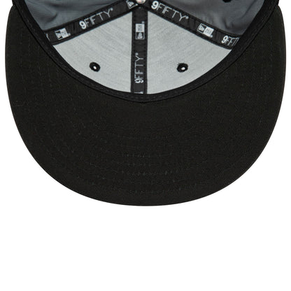 This is a AC Milan Ripstop Black 9FIFTY Snapback Cap 2