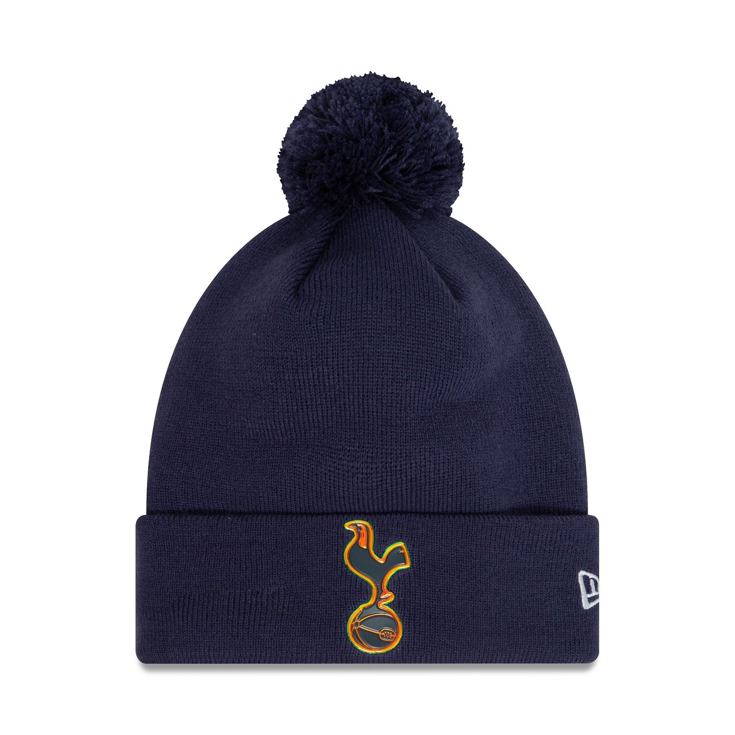 This is a Tottenham Hotspur FC Iridescent Navy Beanie Hat 1