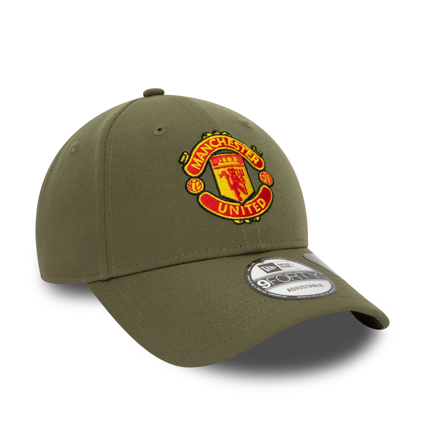 This is a Manchester United FC Seasonal Pop Repreve® Green 9FORTY Adjustable Cap 3