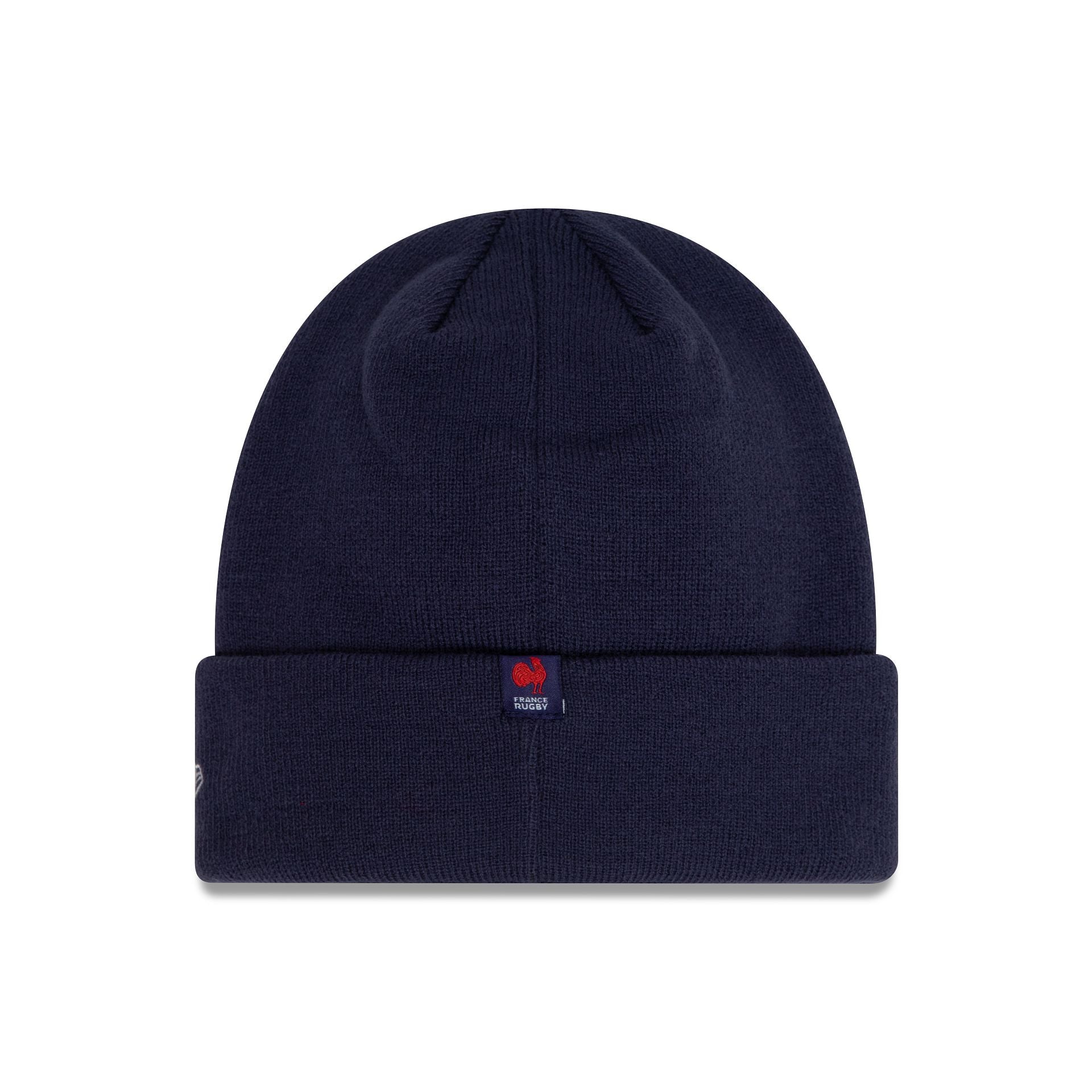 This is a French Federation Of Rugby Heritage Navy Cuff Knit Beanie Hat 2