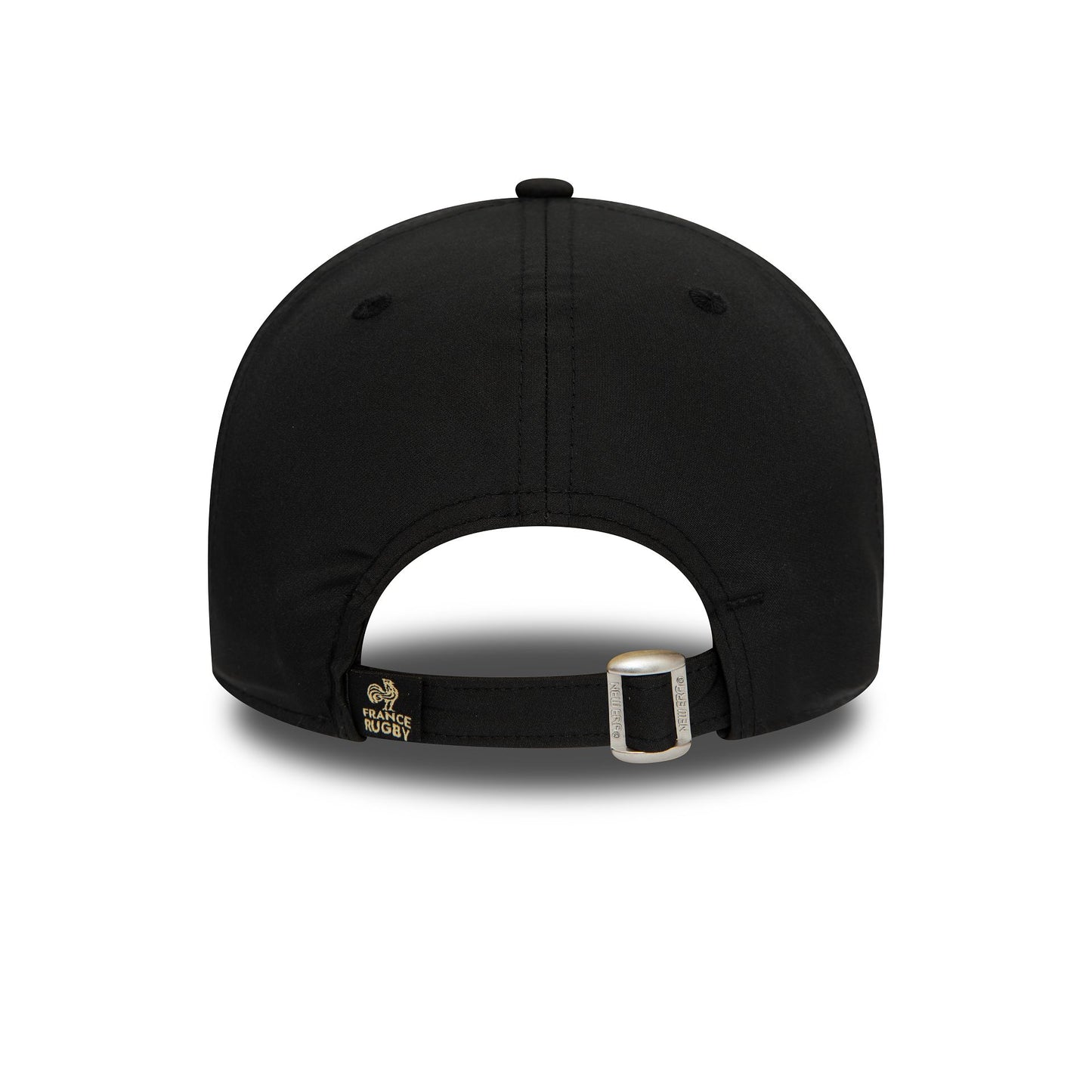 This is a French Federation Of Rugby Wordmark Black 9FORTY Adjustable Cap 3