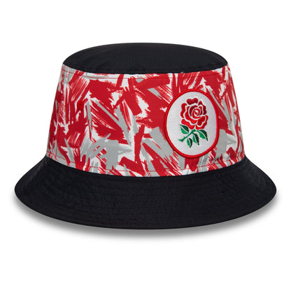 This is a Rugby Football Union All Over Print Navy Bucket Hat 2