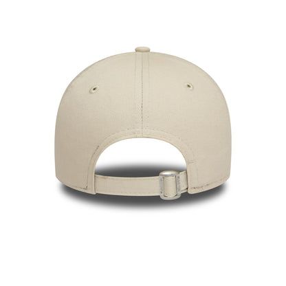 This is a New Era Heritage Womens Light Beige 9TWENTY Adjustable Cap 5