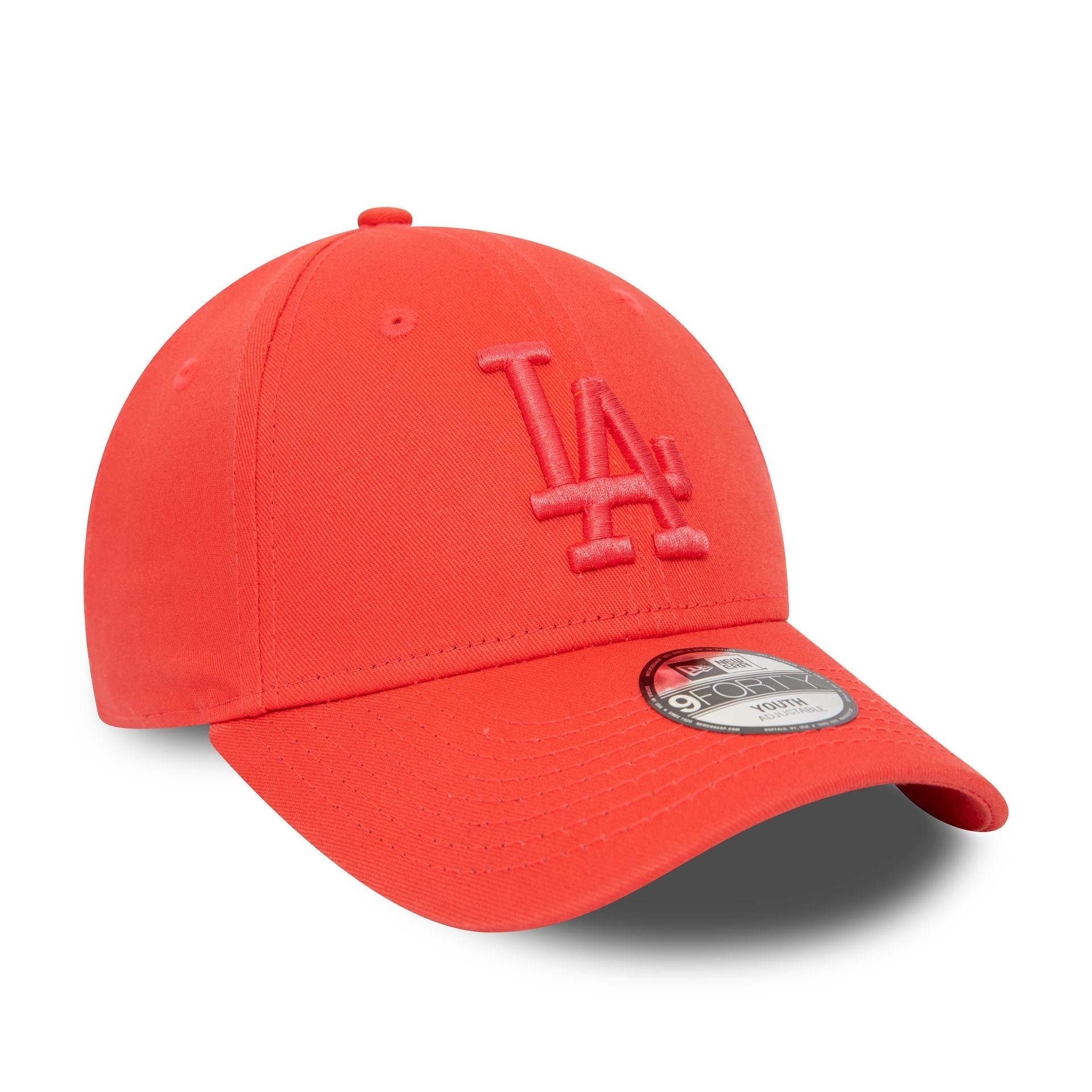 This is a LA Dodgers Youth League Essential Red 9FORTY Adjustable Cap 4