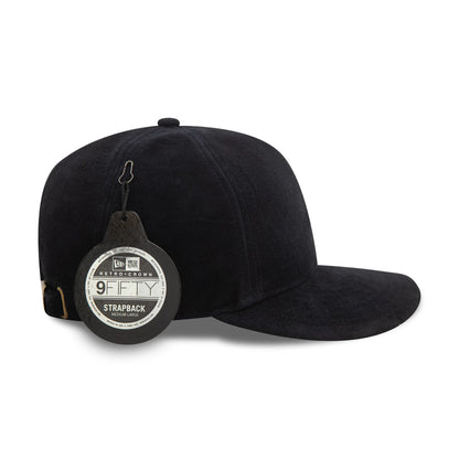 This is a New Era Suede Navy 9FIFTY Retro Crown Cap 6