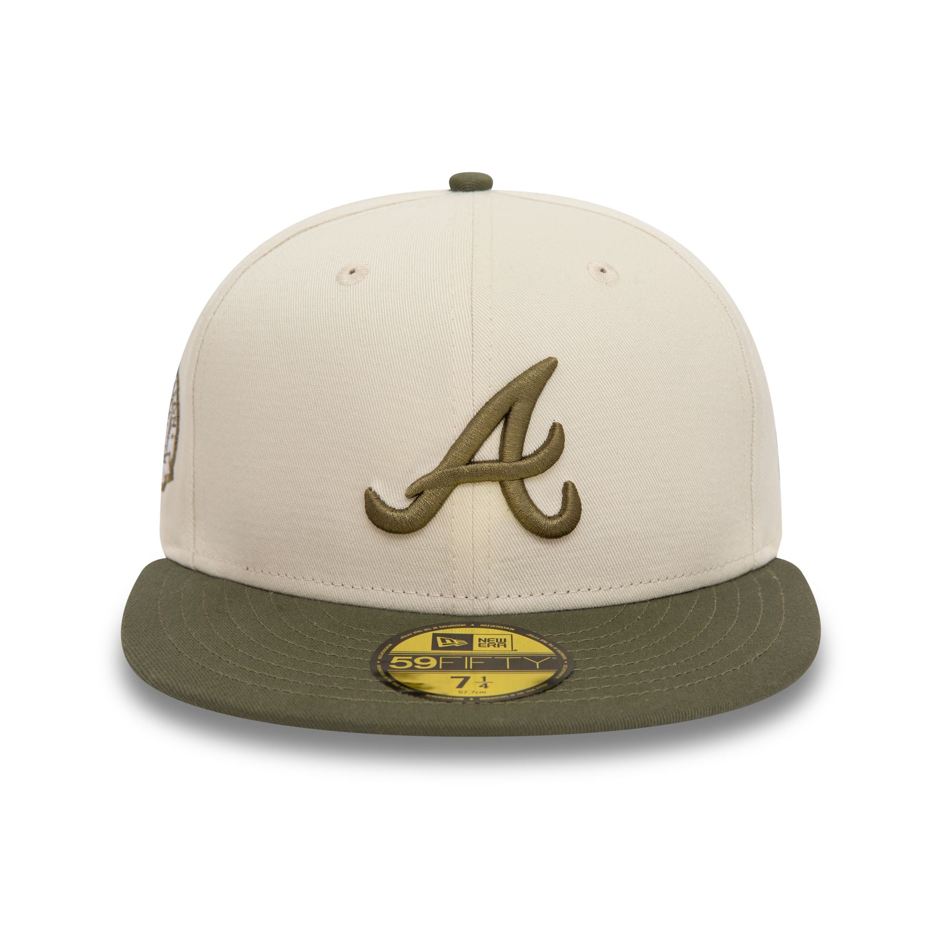 This is a Atlanta Braves Crown Stone 59FIFTY Fitted Cap 6