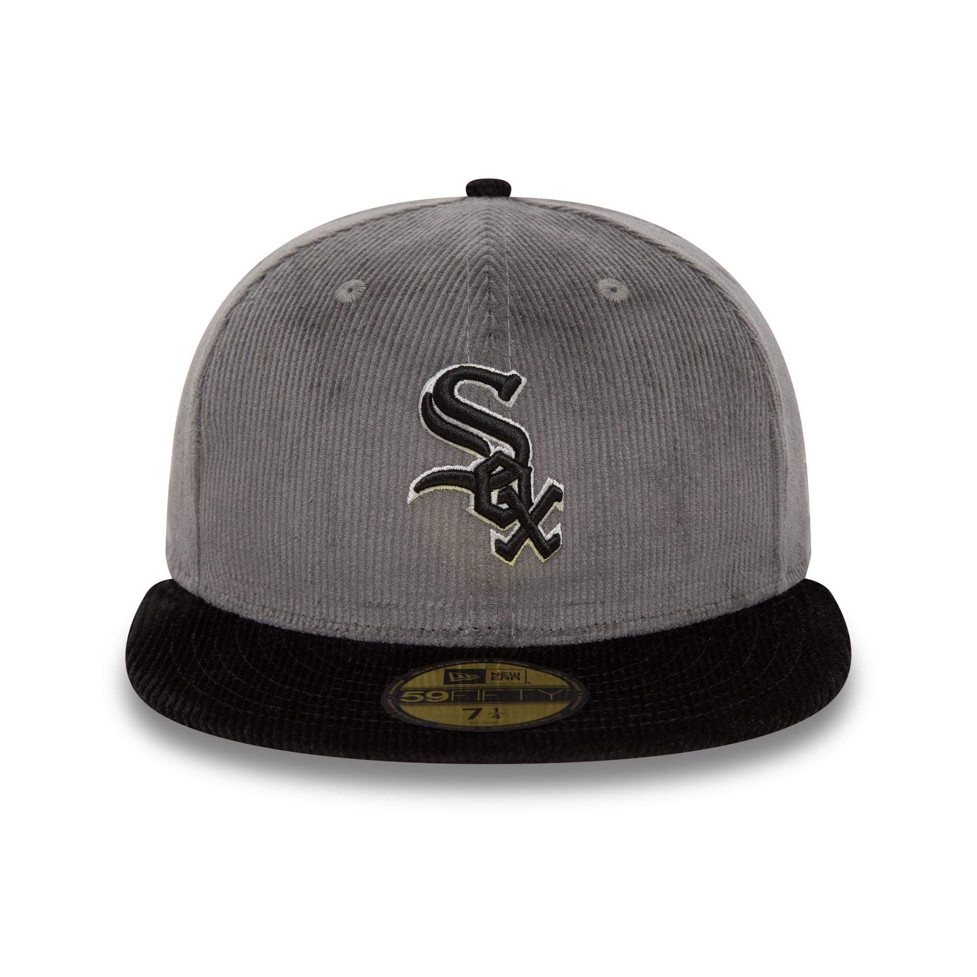 This is a Chicago White Sox MLB Cord Grey 59FIFTY Fitted Cap 2