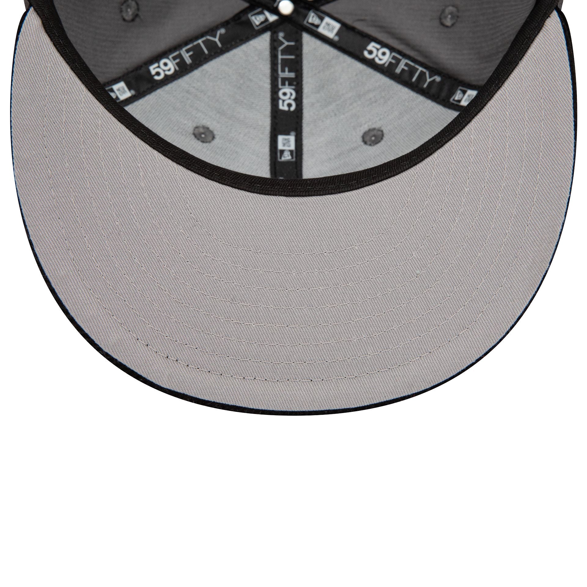 This is a Chicago White Sox MLB Cord Grey 59FIFTY Fitted Cap 5