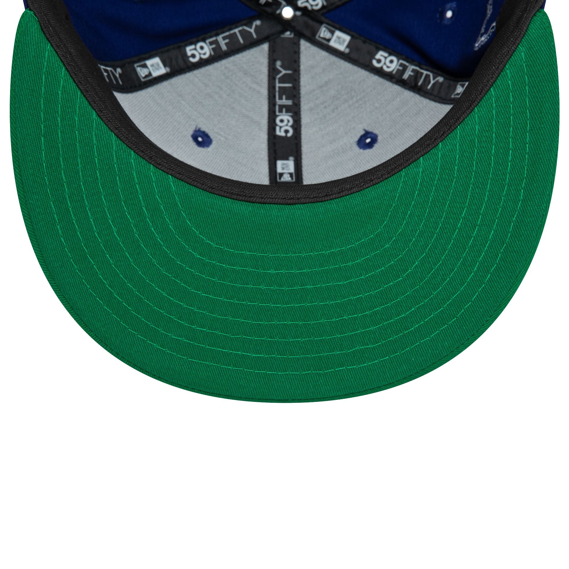 This is a LA Dodgers MLB Team Colour Blue 59FIFTY Fitted Cap 2