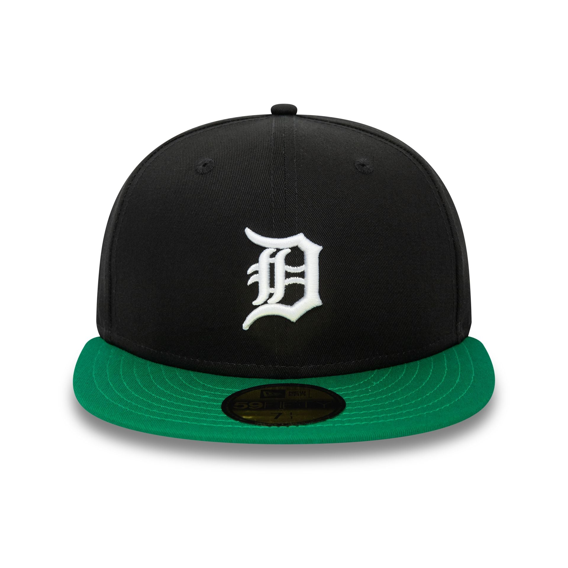 This is a Detroit Tigers MLB Team Colour Black 59FIFTY Fitted Cap 3