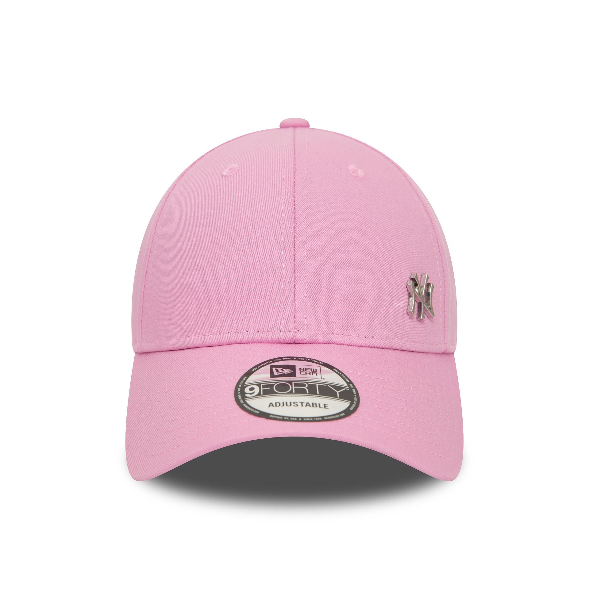 This is a New York Yankees MLB Flawless Pink 9FORTY Adjustable Cap 2