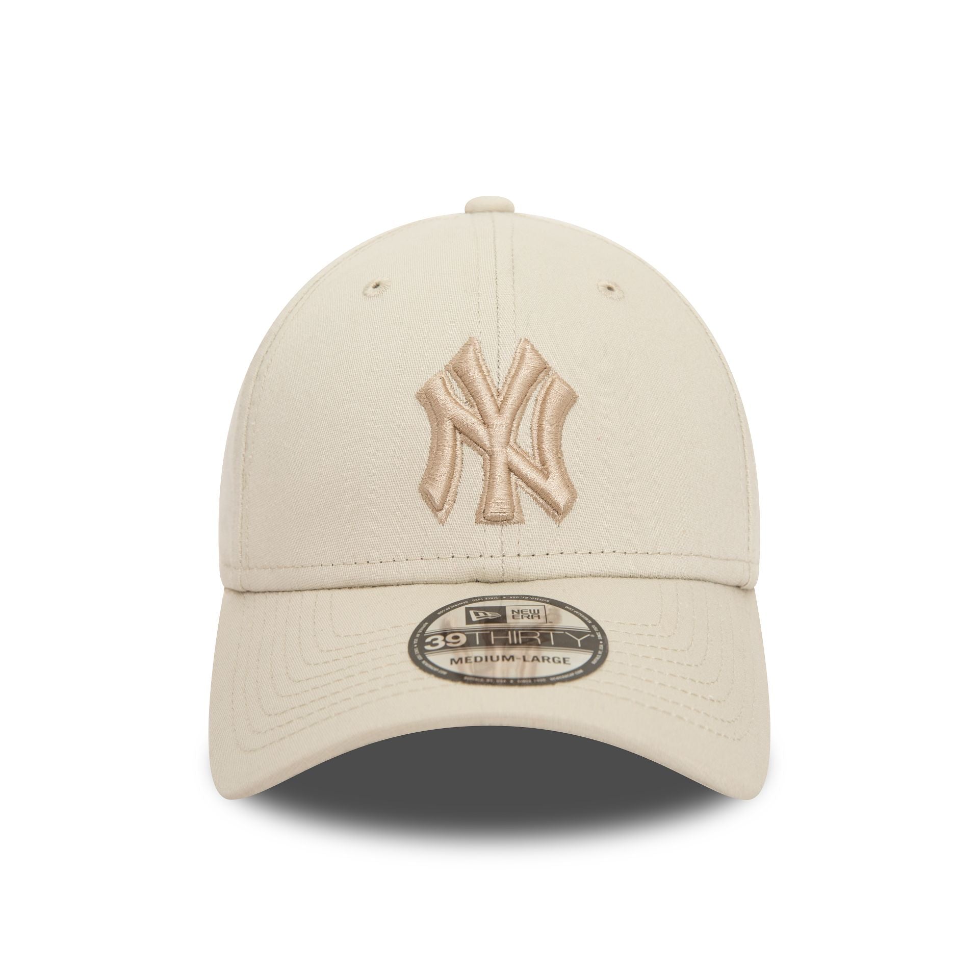 This is a New York Yankees MLB Outline Stone 39THIRTY Stretch Fit Cap 2