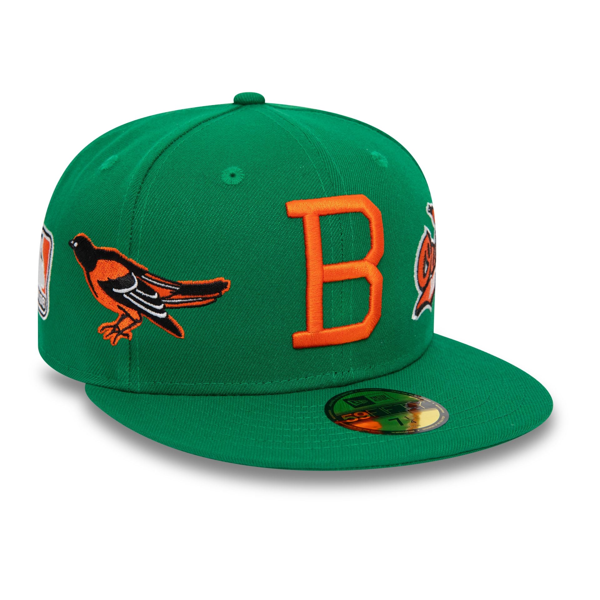 This is a Baltimore Orioles MLB Cooperstown Green 59FIFTY Fitted Cap 1