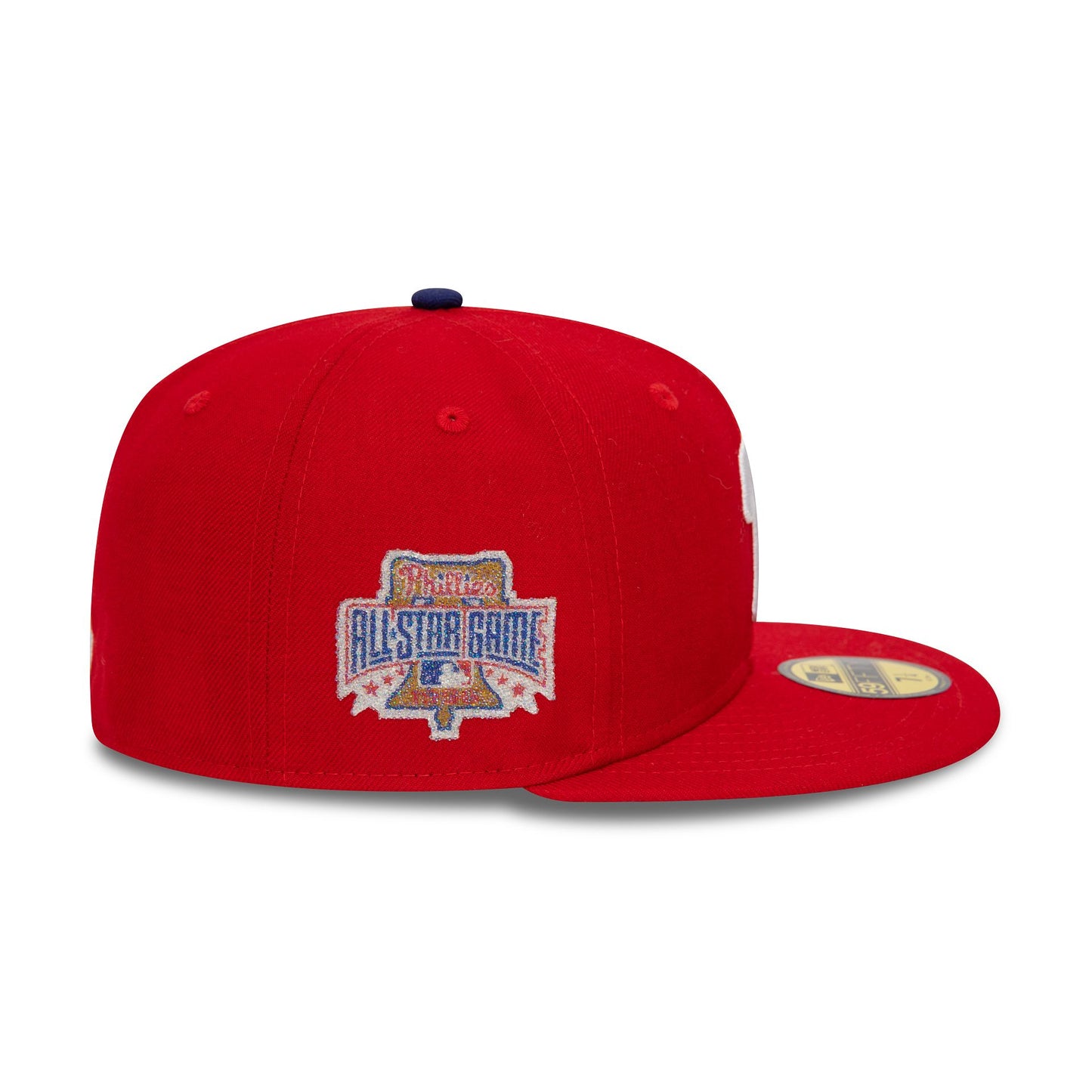 This is a Philadelphia Phillies MLB Icy Patch Red 59FIFTY Fitted Cap 6