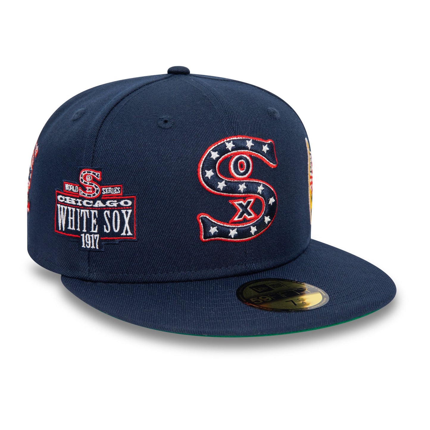 This is a Chicago White Sox MLB Cooperstown Navy 59FIFTY Fitted Cap 3