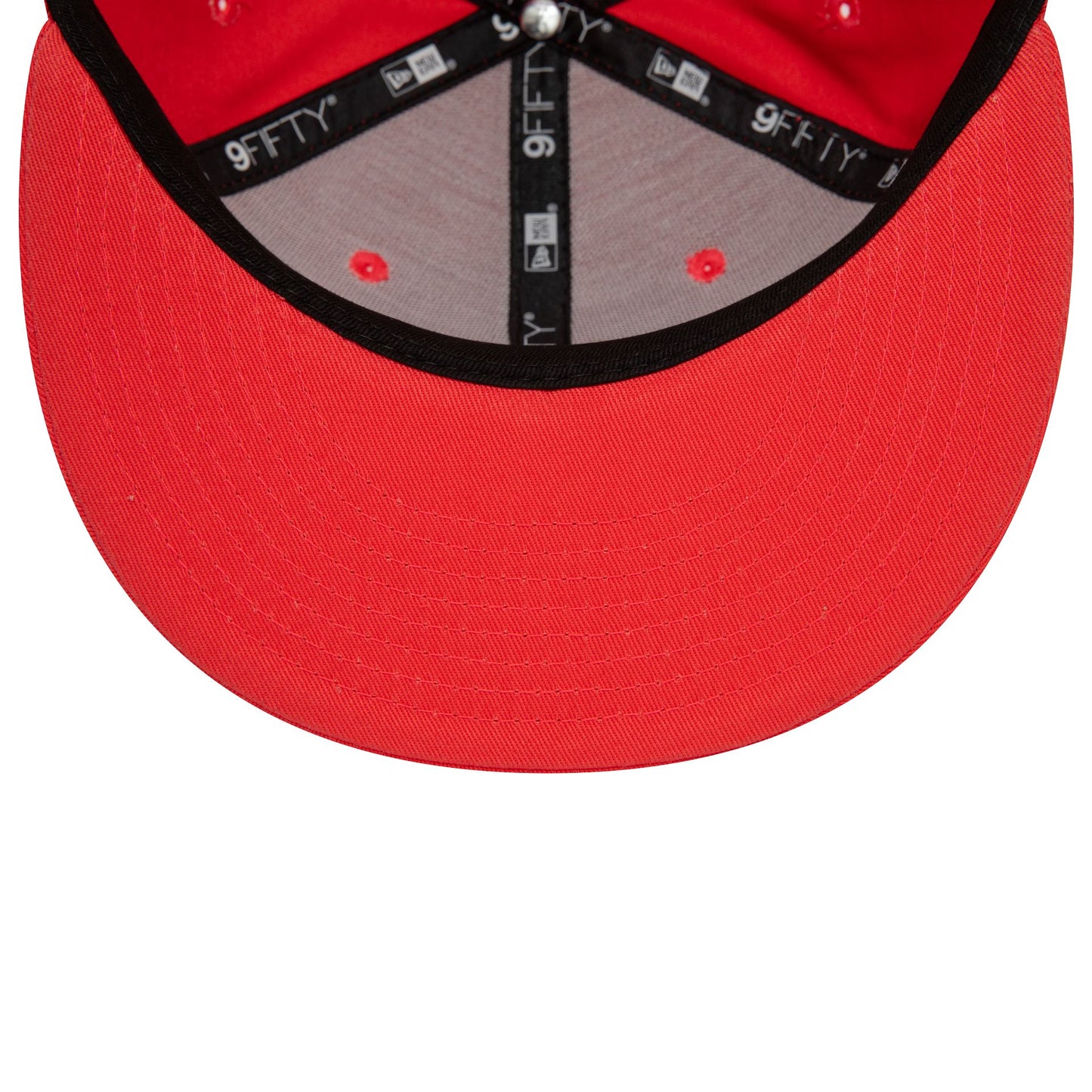 This is a New York Yankees League Essential Red 9FIFTY Adjustable Cap 5