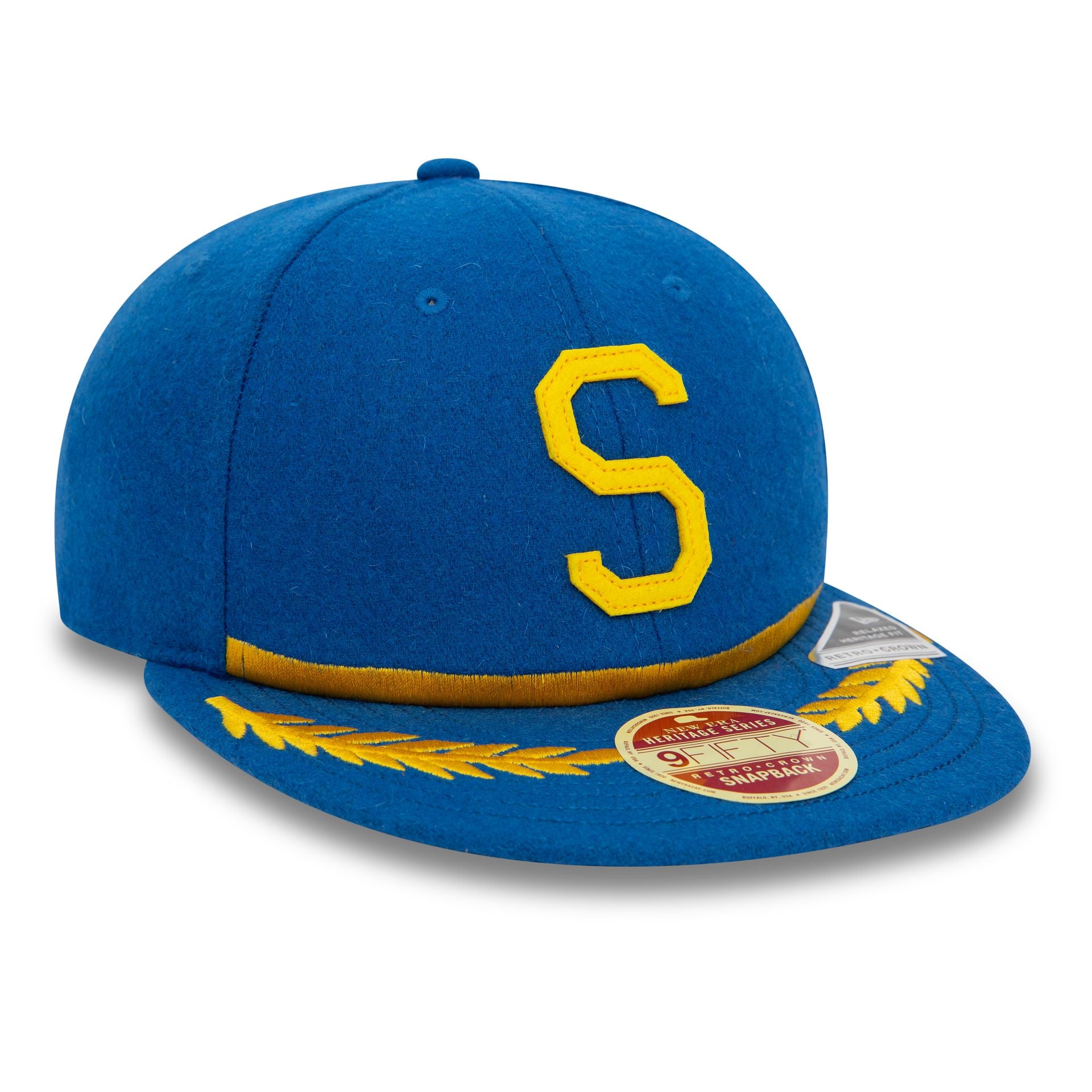 This is a Seattle Pilots Heritage Series Blue Retro Crown 9FIFTY Strapback Cap 3