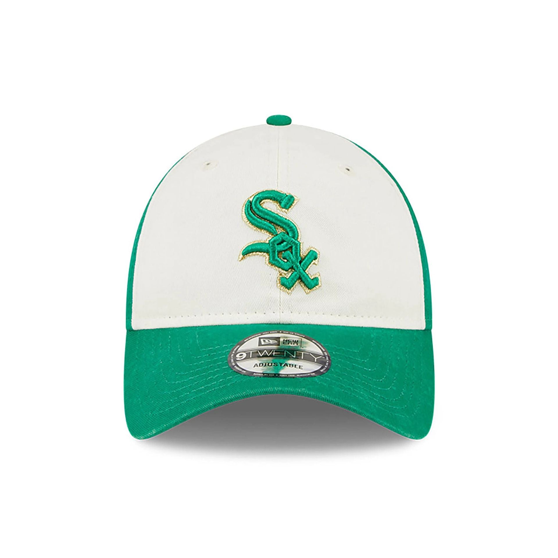 This is a Chicago White Sox St. Patrick's Day Green 9TWENTY Adjustable Cap 4