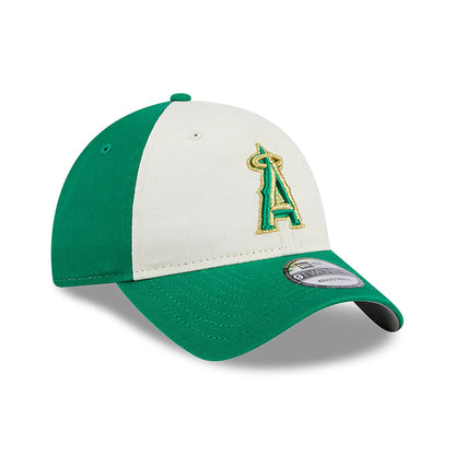 This is a LA Angels St. Patrick's Day Green 9TWENTY Adjustable Cap 3