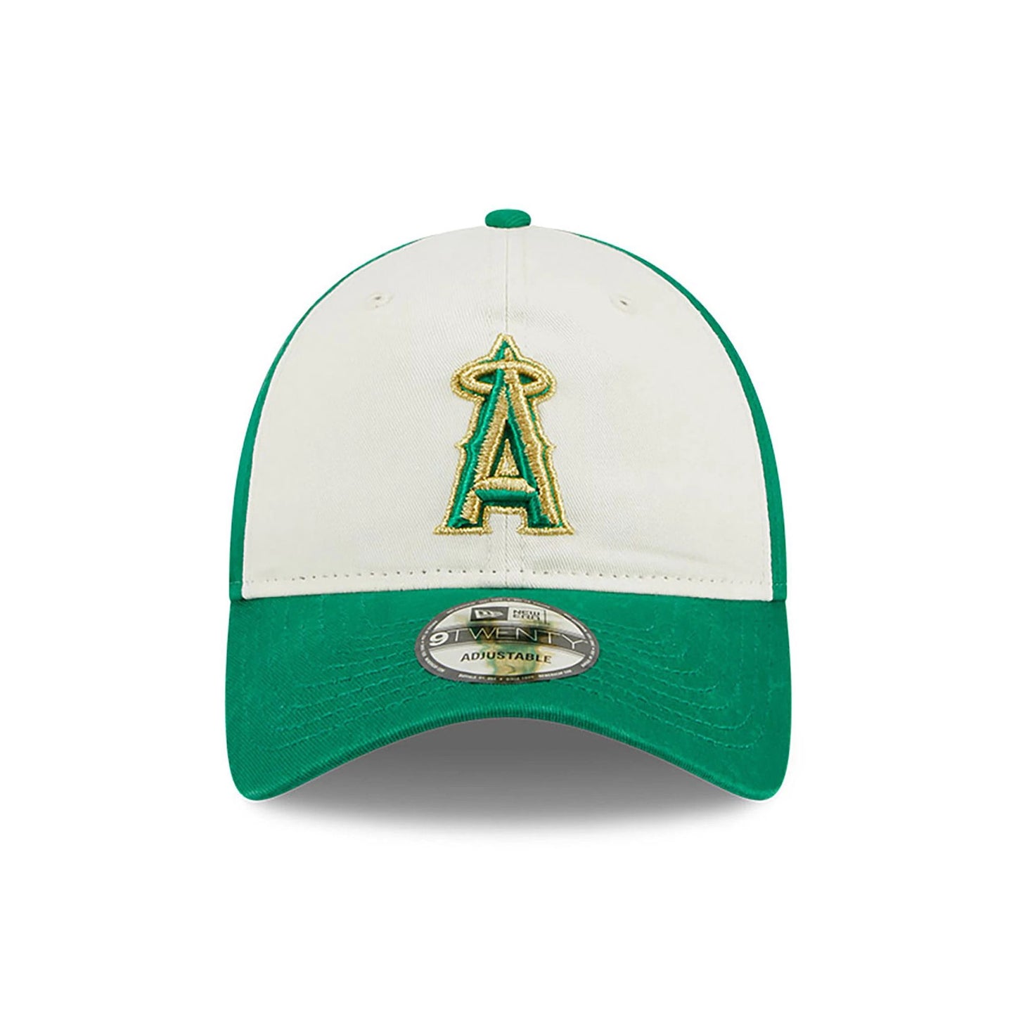 This is a LA Angels St. Patrick's Day Green 9TWENTY Adjustable Cap 4