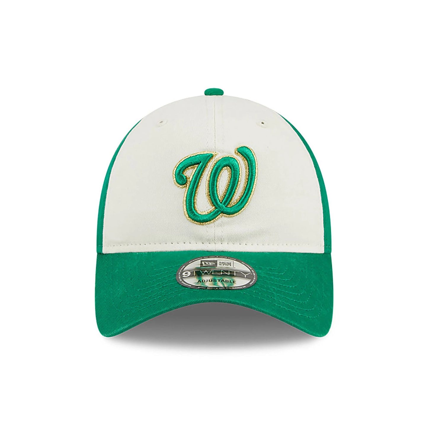 This is a Washington Nationals St. Patrick's Day Green 9TWENTY Adjustable Cap 4