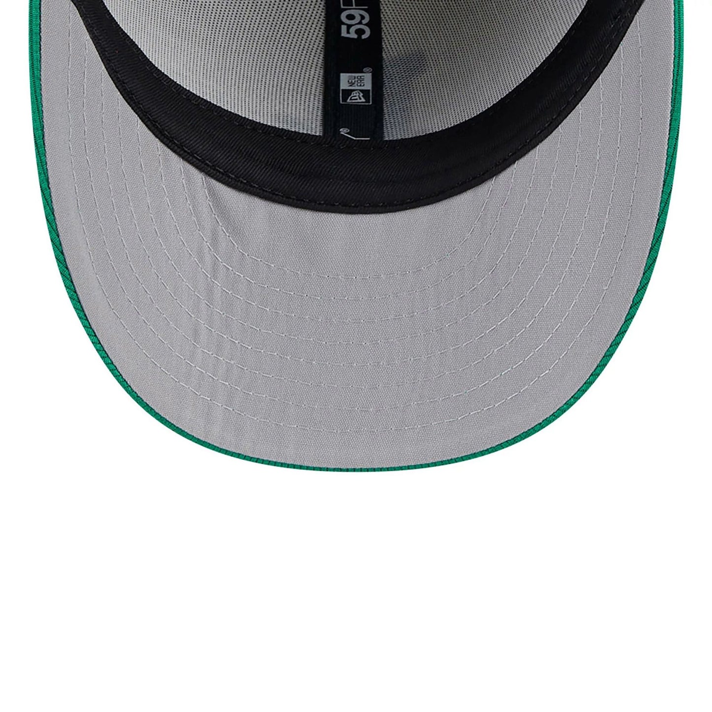 This is a LA Dodgers St. Patrick's Day Green Low Profile 59FIFTY Fitted Cap 2