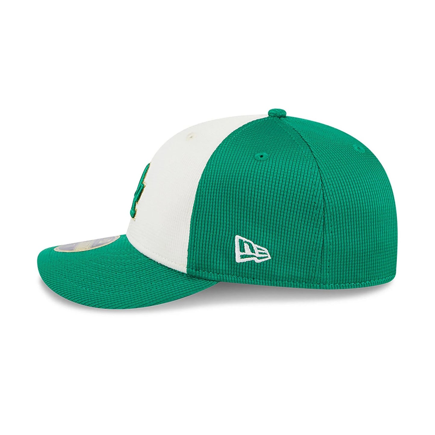 This is a LA Dodgers St. Patrick's Day Green Low Profile 59FIFTY Fitted Cap 7