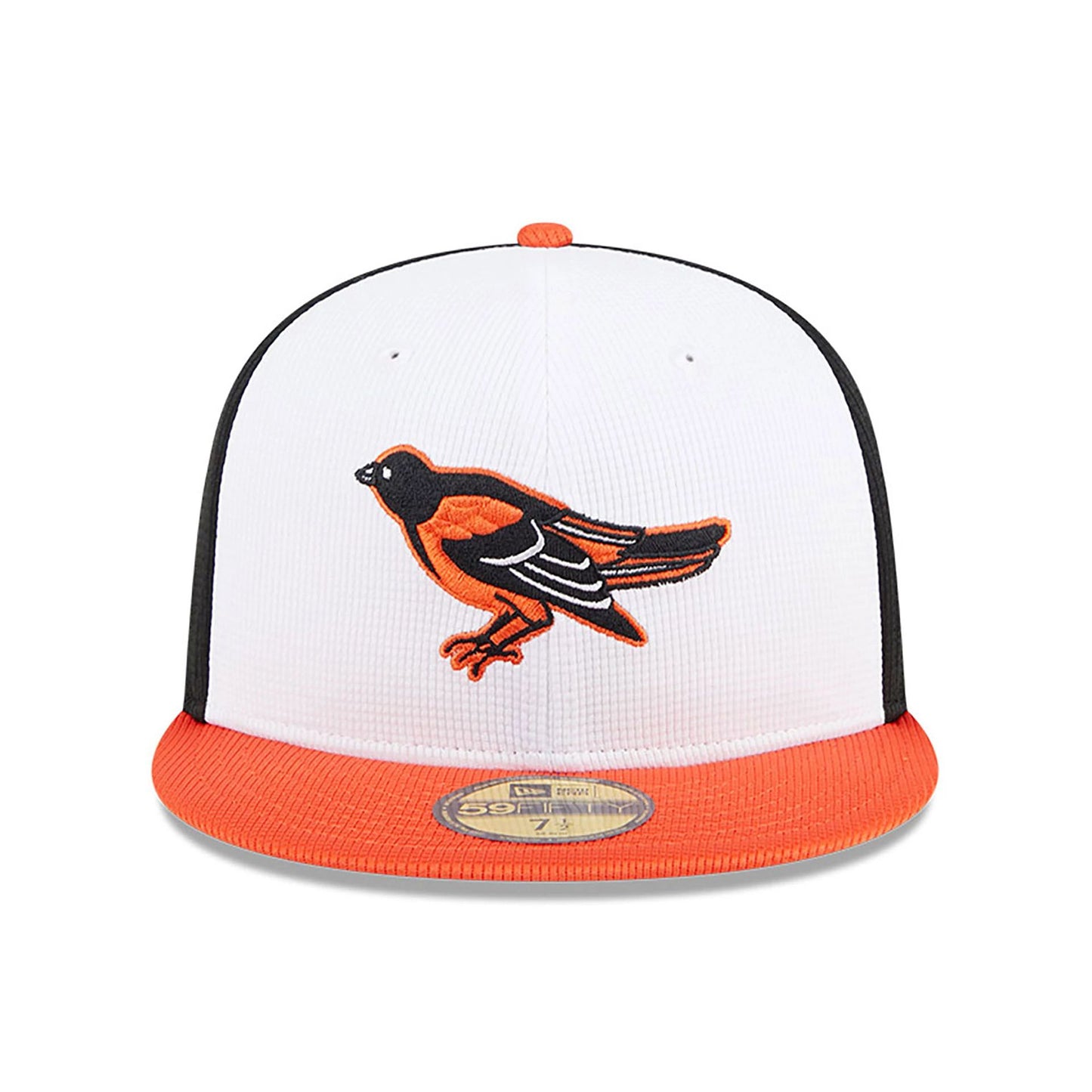 This is a Baltimore Orioles MLB Batting Practice Black 59FIFTY Fitted Cap 3