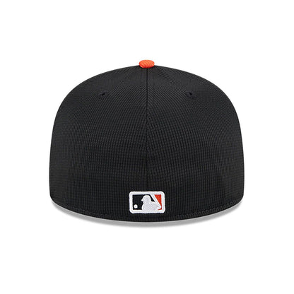 This is a Baltimore Orioles MLB Batting Practice Black 59FIFTY Fitted Cap 4