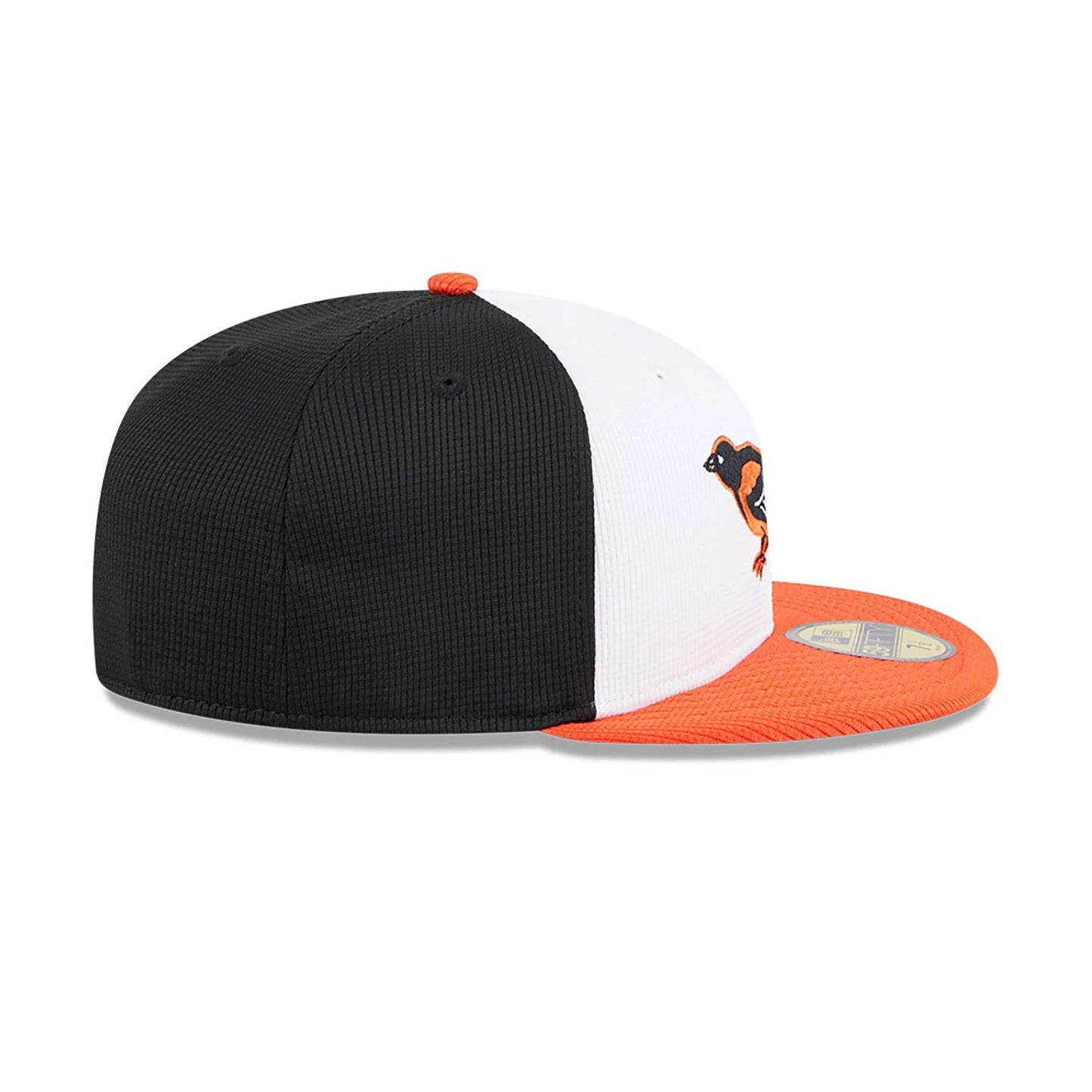 This is a Baltimore Orioles MLB Batting Practice Black 59FIFTY Fitted Cap 5