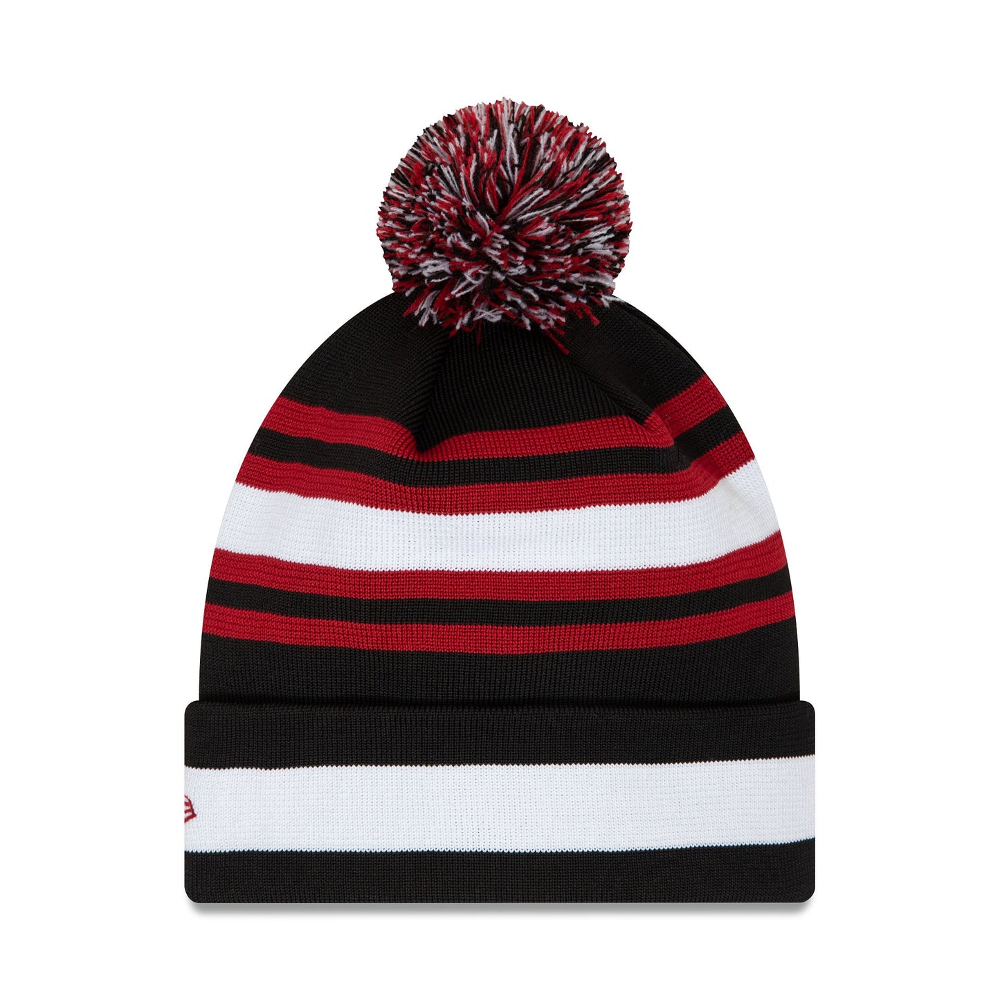 This is a Stade Toulousain Heritage Black Cuff Knit Beanie Hat 2