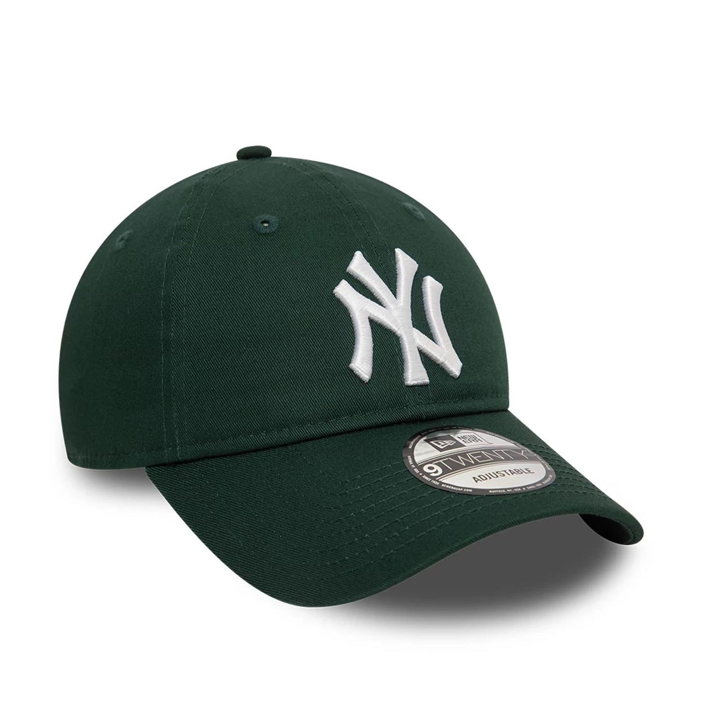 This is a New York Yankees League Essential Dark Green 9TWENTY Adjustable Cap 5