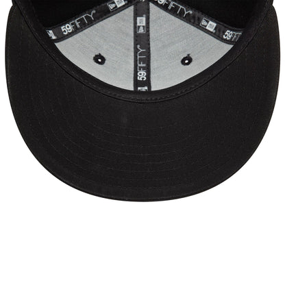 This is a LA Lakers NBA Essential Black 59FIFTY Fitted Cap 2