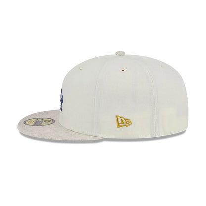 This is a LA Dodgers Match-Up White 59FIFTY Fitted Cap 5