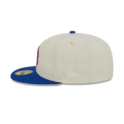 This is a Buffalo Bills NFL City Originals White 59FIFTY Fitted Cap 6