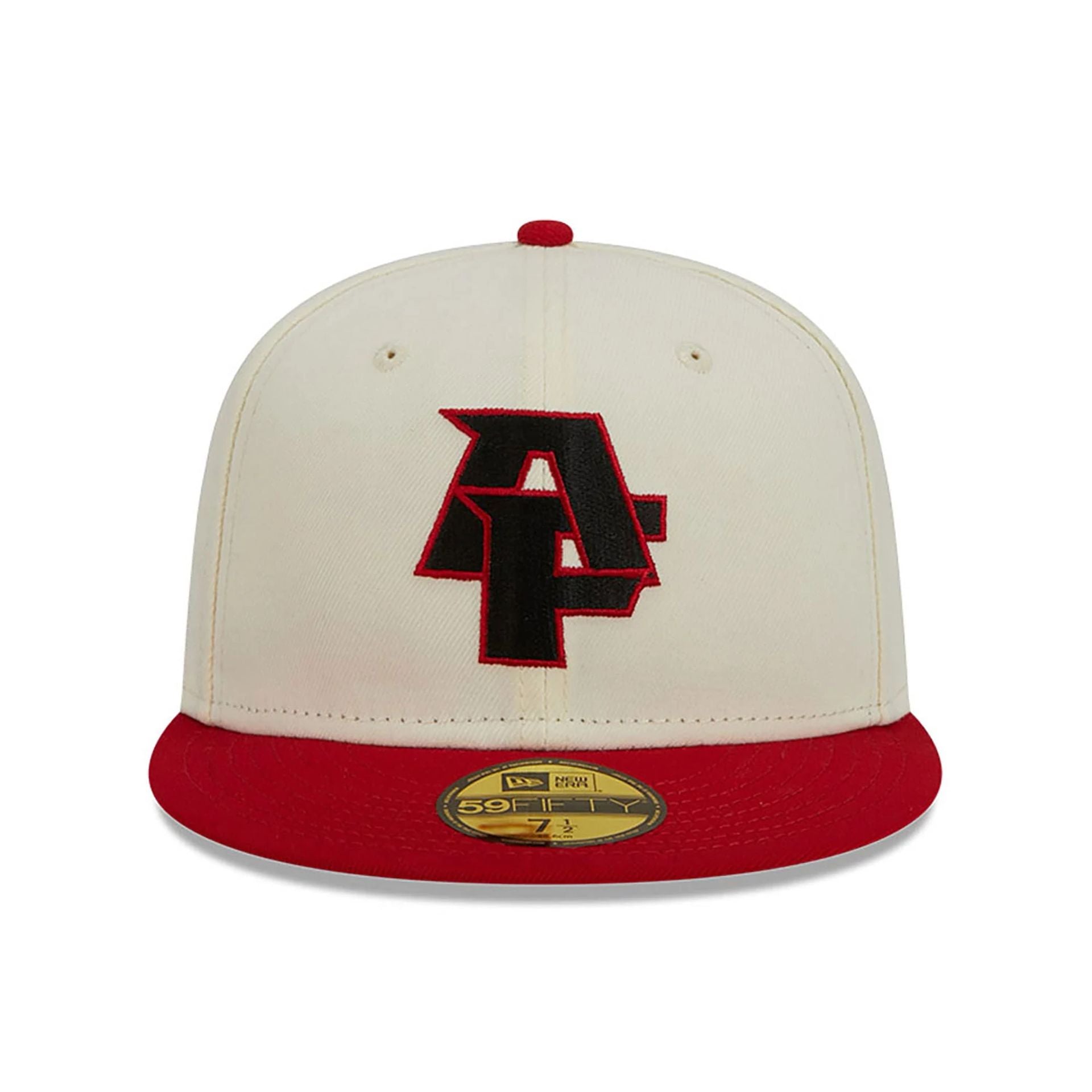 This is a Atlanta Falcons NFL City Originals White 59FIFTY Fitted Cap 4