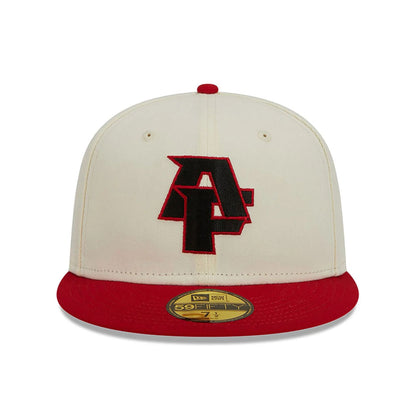 This is a Atlanta Falcons NFL City Originals White 59FIFTY Fitted Cap 4