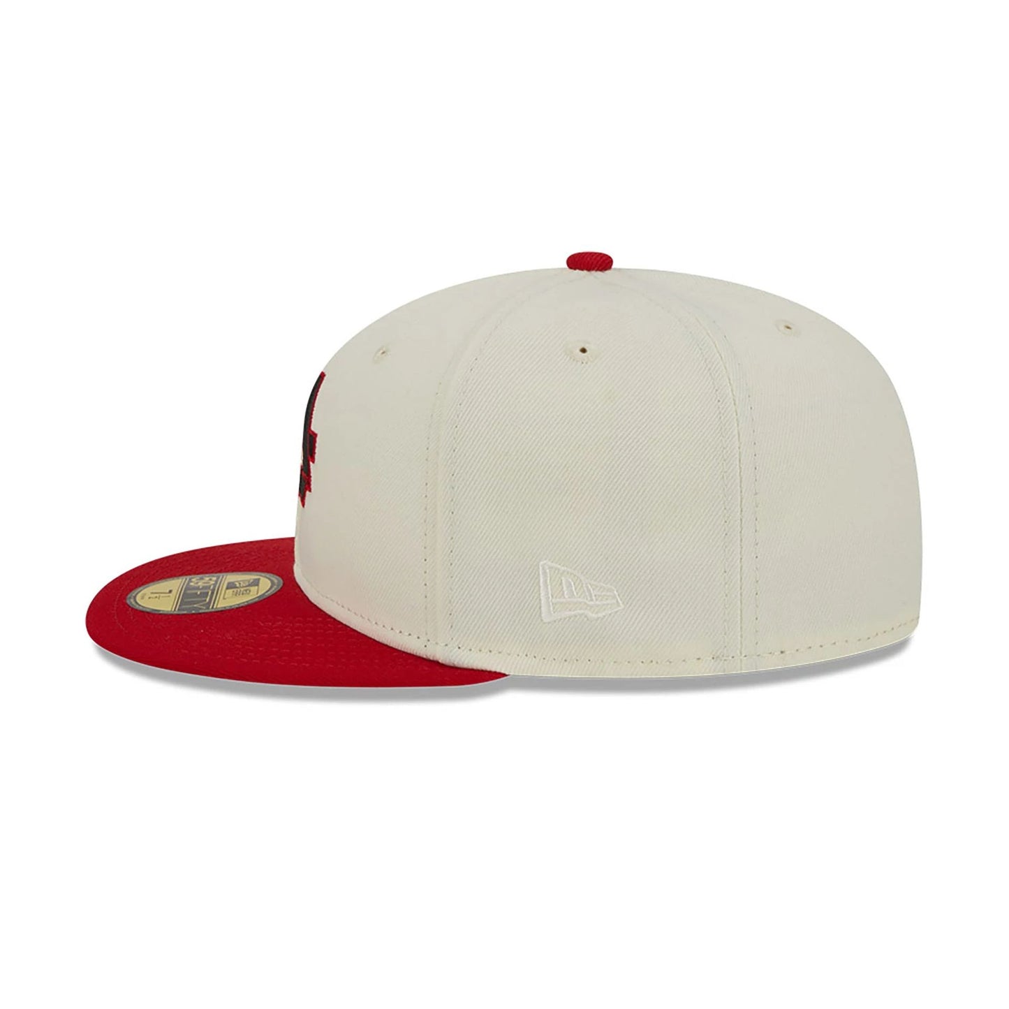 This is a Atlanta Falcons NFL City Originals White 59FIFTY Fitted Cap 6