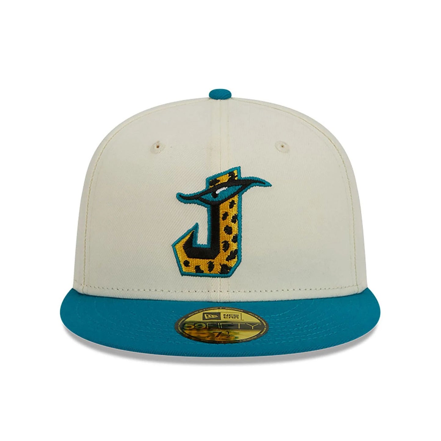 This is a Jacksonville Jaguars NFL City Originals White 59FIFTY Fitted Cap 4