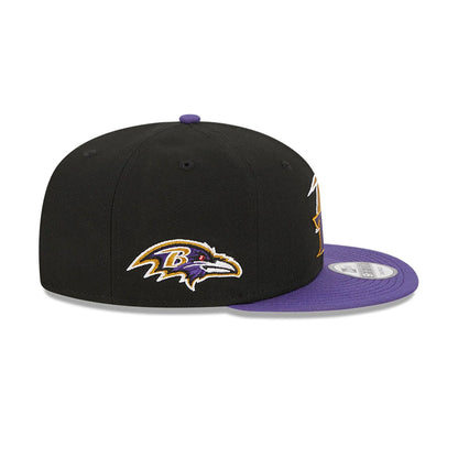 This is a Baltimore Ravens NFL City Originals Black 9FIFTY Snapback Cap 3