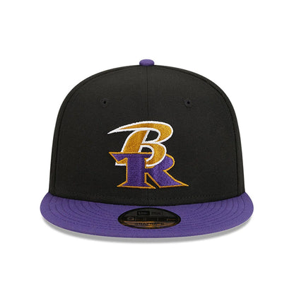 This is a Baltimore Ravens NFL City Originals Black 9FIFTY Snapback Cap 4