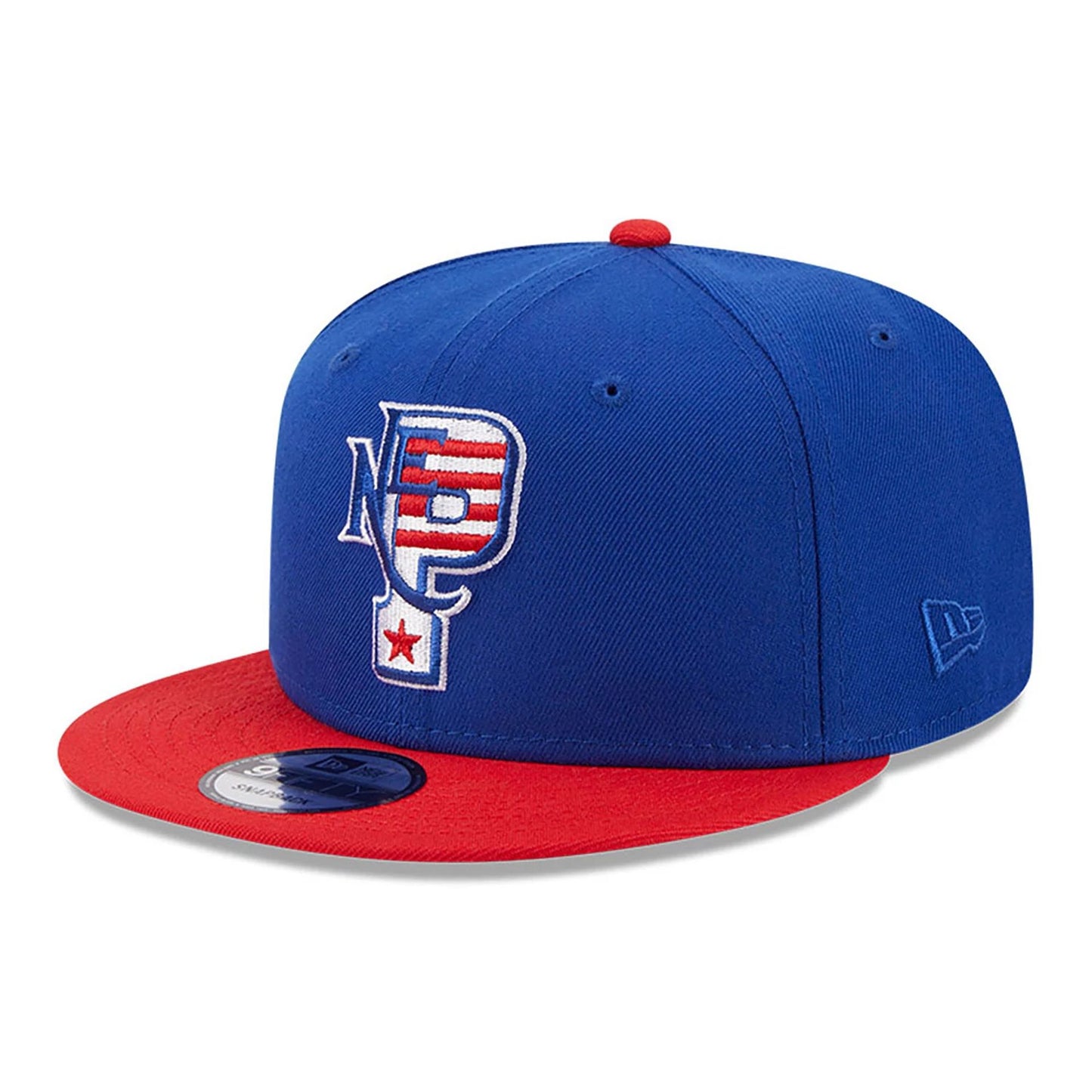 This is a New England Patriots NFL City Originals Blue 9FIFTY Snapback Cap 1