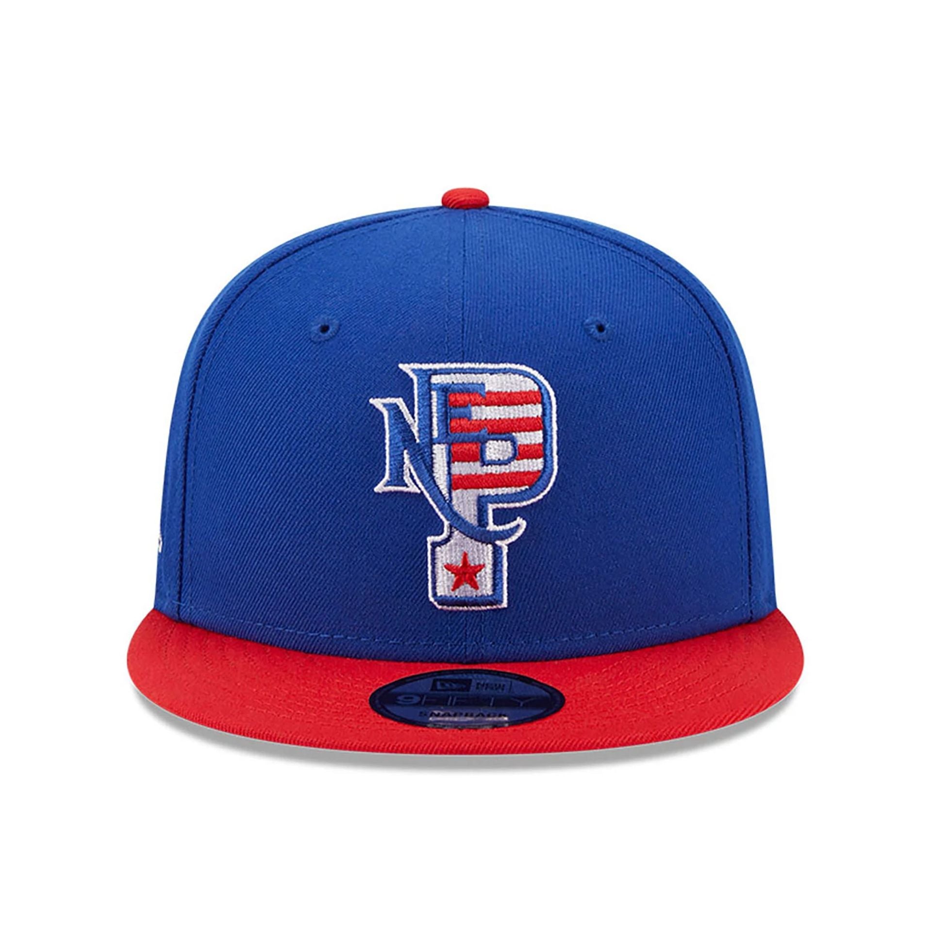 This is a New England Patriots NFL City Originals Blue 9FIFTY Snapback Cap 4