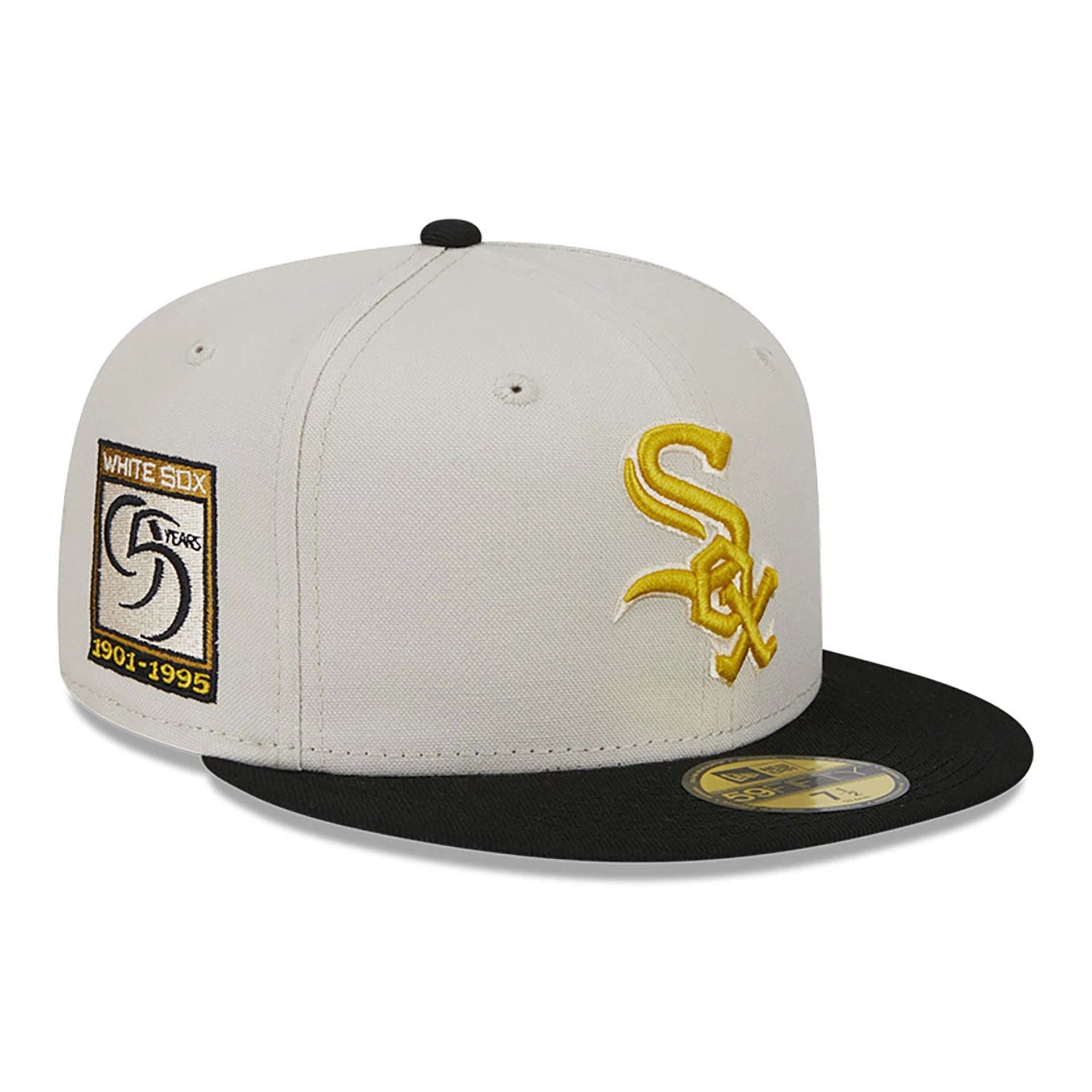 This is a Chicago White Sox Two-Tone Stone 59FIFTY Fitted Cap 1